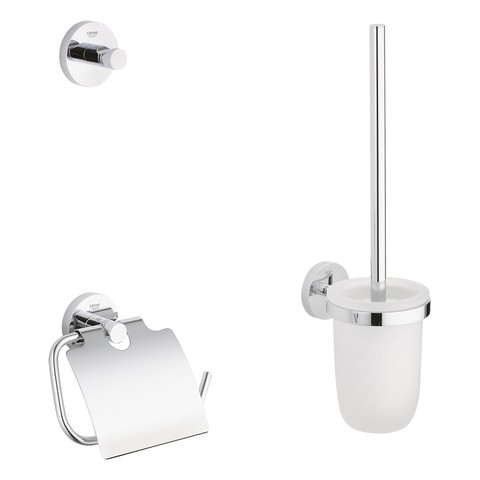 GROHE WC-Set 3-in-1 Essentials 40407_1 chrom 40407001