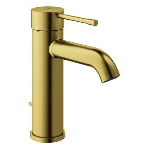 GROHE Einhand-Waschtischbatterie Essence 23589_1 S-Size cool sunrise gebürstet 23589GN1
