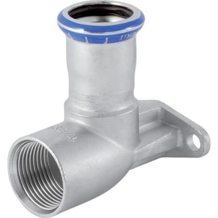 Geberit Mapress Edelstahl Anschlusswinkel 90Gr abgesetzt d18-Rp1/2 33425