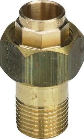 Viega Rohrverschraubung 94341G konischdichtend in 18mm x R3/4 Rotguss 109547