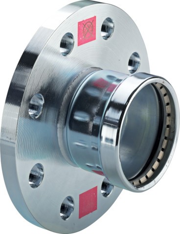 Viega Flanschübergang mit SC Prestabo 1159XL in 64,0mm Stahl verzinkt 598204