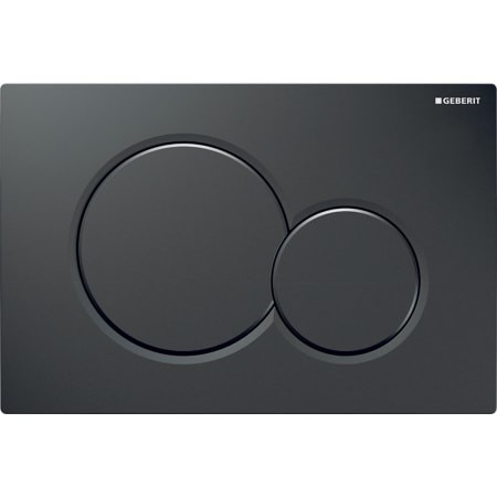 Geberit BetPl. Sigma01, für 2-Menn-Sp. tiefschwarz RAL 9005 115.770.DW.5