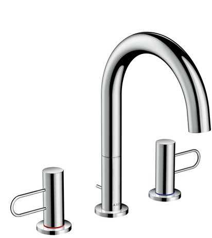 Hansgrohe 3-Loch Waschtischarmatur 200 Axor Uno Bügelgriff chrom 38054000