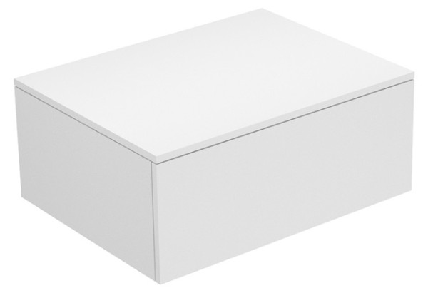 Keuco Sideboard Edition 400 31741, 1 Auszug, trüffel/Glas trüffel sat. 31741170000