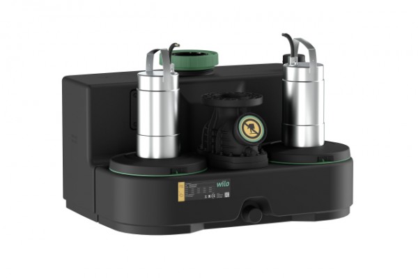 Wilo DrainLift Abwasser-Hebeanlage SANI-L.16T/4C, 400V, S1, EC-L, CEE16 2549927