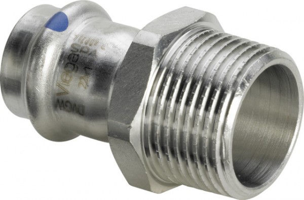 Viega Übergangsst. mit SC Sanpress Inox 2311LF in LABS-frei in 28mm x R1 665791