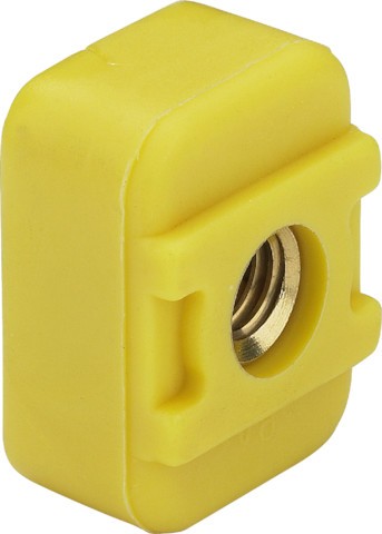 Viega Nutenstein Viegaswift 8013.27 in M6 Kunststoff gelb 308315