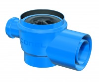 Bodenablauf DRAIN DN 70/100 waagerecht CONEL Zulauf DN 50