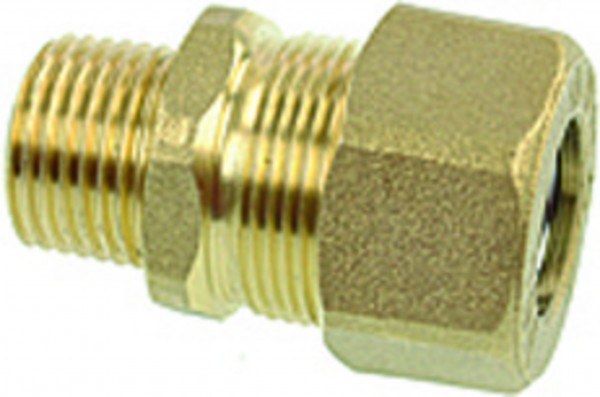 COSMO Twin Schnellkupplung f.Spiralrohr DN 15 x 1/2" AG (1 Stück)