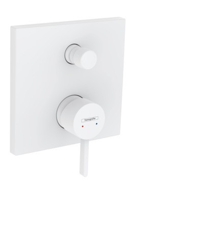 Hansgrohe Wannenmischer Unterputz Finoris Fertigset mattweiss 76415700