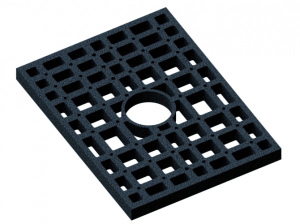 DALLMER Schallschutz-Set CeraBoard, 60 x 900 x 1200 mm