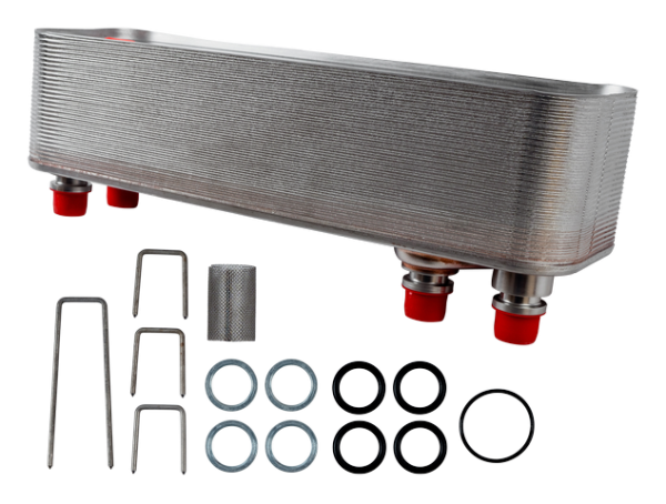 Wolf Wärmetauscher-Set 56 Platten für CAT-ULTRA 2982331