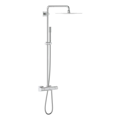 GROHE Duschsystem Rainshower F-Series 254 27469 mit THM DF: 9,5l/min chrom 27469000