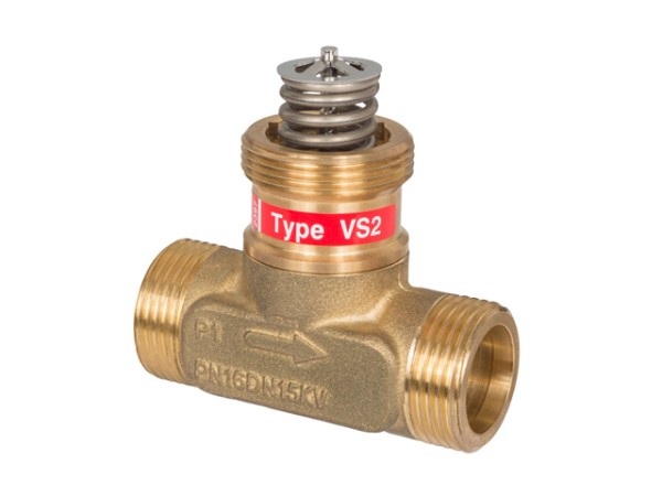 Danfoss Durchgangsventil VS2 DN25 Kvs 4,0, PN16, entzinkungsfreies Messing 065F2125