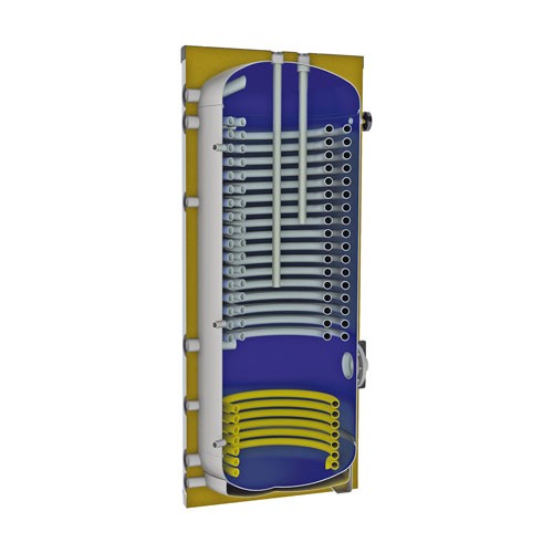 Solarbayer Wärmepumpen-Solarspeicher WP-350, Hochleistungs-Warmwasserspeicher 100303500
