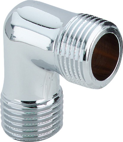 Viega Winkel 90 Grad 1611 in R3/8 Messing verchromt 125059