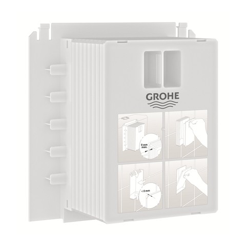 GROHE Revisionsschacht 40911 für Uniset Rapid SL für kleine Abdeckplatten 40911000