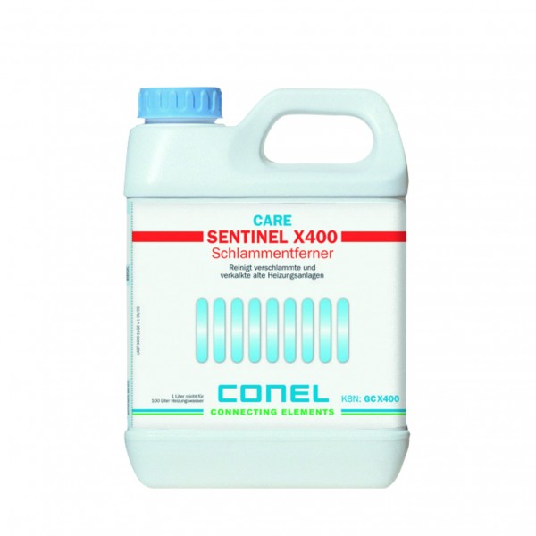 CARE Schlammentferner X400 f.Heizanl. ab 6 Monate 1 Liter CONEL