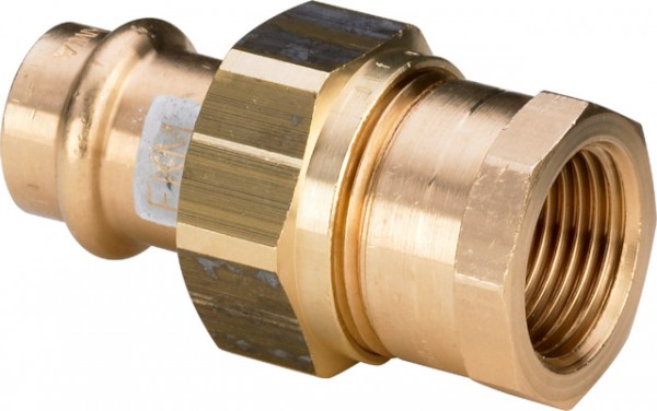 Viega Verschraubung mit SC Profipress S 4562 flachdichtend in 18mm x Rp3/4 629168