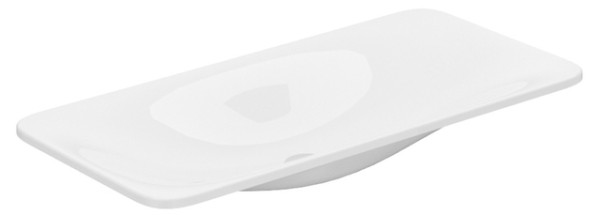 Keuco Keucoramik-WT Edition 400 31580, ohne Hahnlochbohrung, weiß, 800x16x400mm 31580311600
