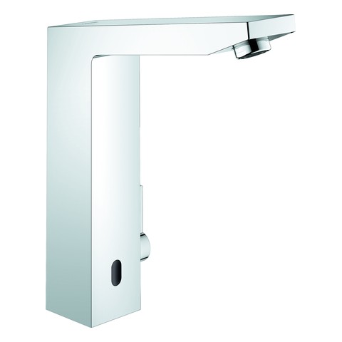 GROHE WT-IR-Elektronik Eurocube E 36440 Mischung Temp.-begr. Steckertrafo chrom 36440000