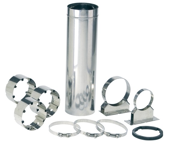 Wilo Kühlmantelrohr für 4"-Motor , 350 mm, 1.4301, horizontal, DR2 6085723