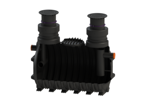 KESSEL Fettabscheider EasyClean ground NS 30, Standard, 1155 1775 mm, Klasse D 93930/170D