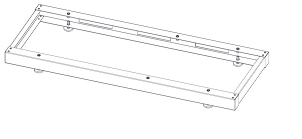 Wolf Basiskonsole FHA-08/10,11/14,14/17 für Installation direkt auf Bodenplatte 9148544