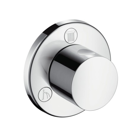 Hansgrohe Umstellung Quattro/Trio Fertigset chrom zylindrischer Griff 15932000