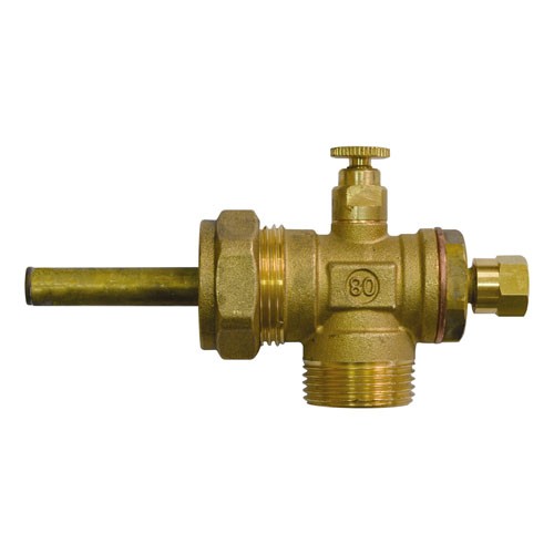 KR-Fühler-T-Stück 22mm x 3/4"AG Klemmring-Verschraubungssystem 431001200