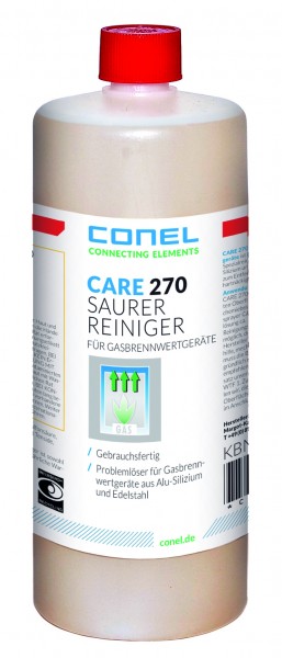 CARE 270 Saurer Reiniger f.Gasbrennwert- geräte 1L Fl.gebrauchsfertig salzsäuref.