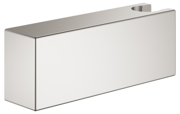 Keuco Schlauchanschluss Armaturenzub. 59993 mit Wandhalter, Nickel gebürstet 59993050000