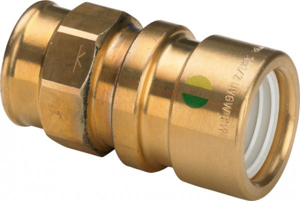 Viega Übergangskupplung mit SC Geopress 9612 in 50mm x Rp1 1/4 Rotguss 466084