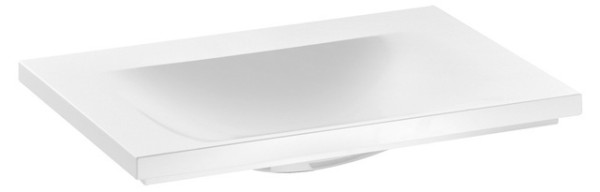 Keuco Mineralguss-WT Royal Reflex 34051, für 1 Loch Armaturen, weiß 34051316501