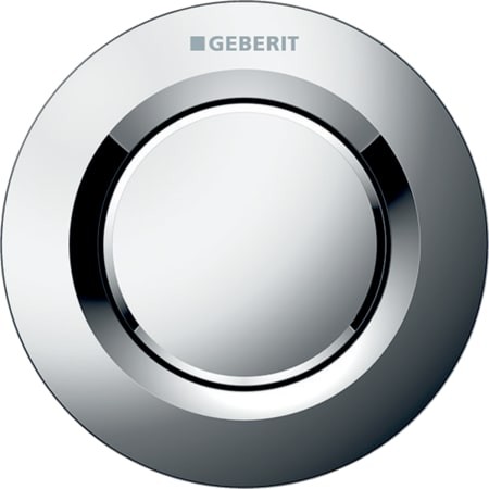 Geberit Fernbetätigung Typ 01 pneumatisch für 1- Mengen-Sp., UP-Drücker glanzverchromt 116.040.21.1