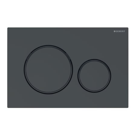 Geberit BetPl. Sigma20, für 2-Menn-Sp. schwarz, schwarz matt 115.882.DW.1