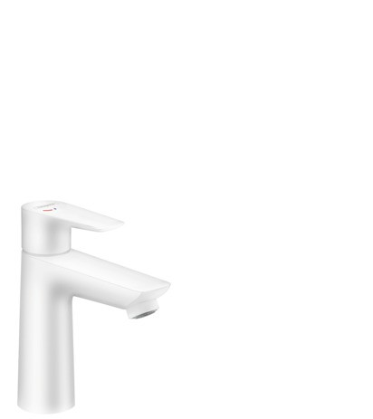 Hansgrohe Waschtischmischer 110 Talis E CoolStart mattweiss ohne Ablaufg. 71714700