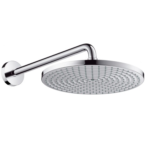 Hansgrohe Tellerkopfbrause Raindance Air 300mm mit Brausearm chrom 27493000