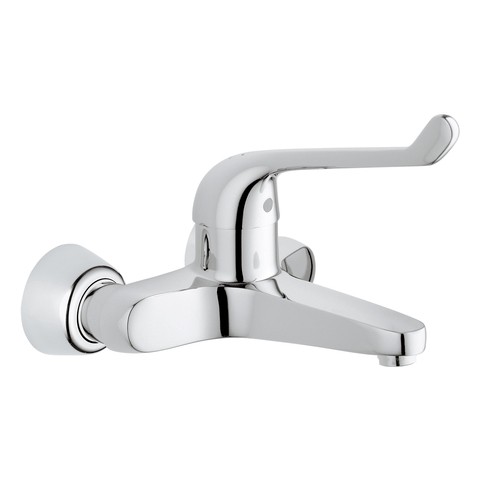GROHE Sicherheitsmisch-WT-Batt. Euroeco Special 32795 Wandm. Gussauslauf chrom 32795000
