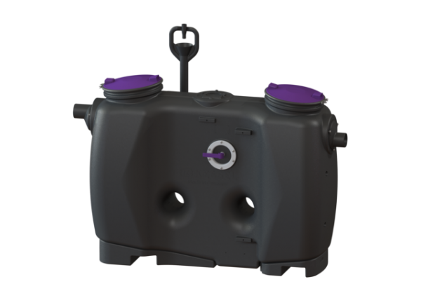 KESSEL Fettabscheider EasyClean free NS 4, Standard, Fülleinr., Schauglas 93004.31