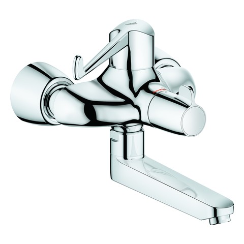 GROHE THM-WT-Batterie Grohtherm Special 34020_1 Wandmont. Armhebelbetät. chrom 34020001
