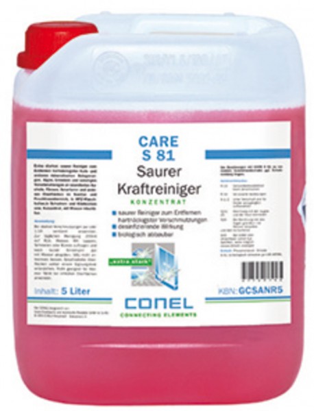 CARE Saurer Kraftreiniger 25 Liter extra stark CONEL