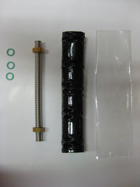 COSMO Edelstahlwellrohrschlauch AG 0,5m lang m.2x 3/4" Überwurfmutter
