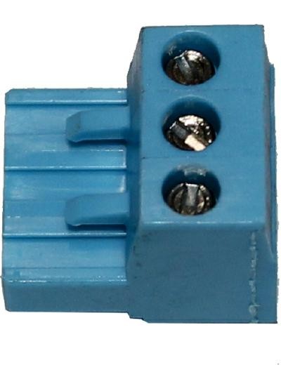 Wolf Gegenstecker 3-pol. lichtblau für WPM-1