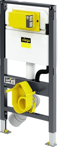 Viega WC Element Prevista Dry 8530 mit Dusch WC Anschluss 980 mm 772000