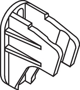 Hansgrohe Halteelement Porter 97534000