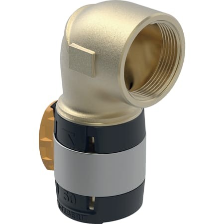 Geberit FlowFit Übergangsbon 90Gr mit IG Rg+ 90Gr d63-Rp2 620.536.00.1