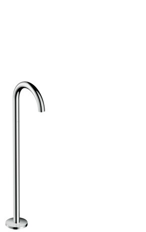 Hansgrohe Wanneneinlauf Axor Uno zur Bodenmontage gebogen BN 38412820