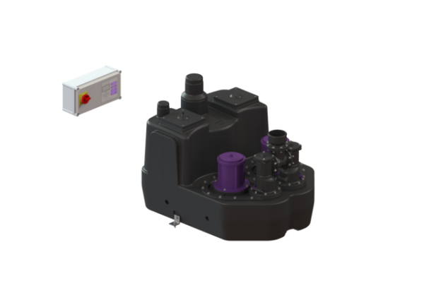 KESSEL Doppelhebeanlage Aqualift F XL 3000W S1 Duo 200L o.S. 11105