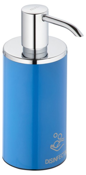 Keuco Desinfek.mittelsp., Univ.Art. 04952, Tischmodell (EN), verchromt/blau 4952330400